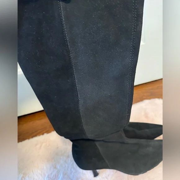 BOGO Pazzo Suede Knee High Boots - Picture 3 of 9